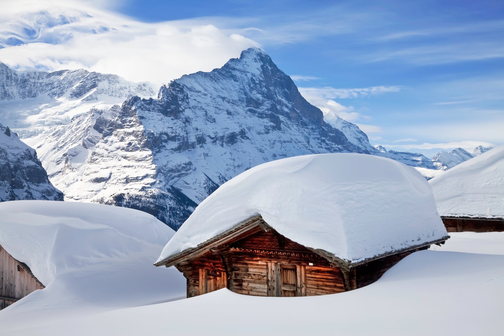 Switzerland alps snow